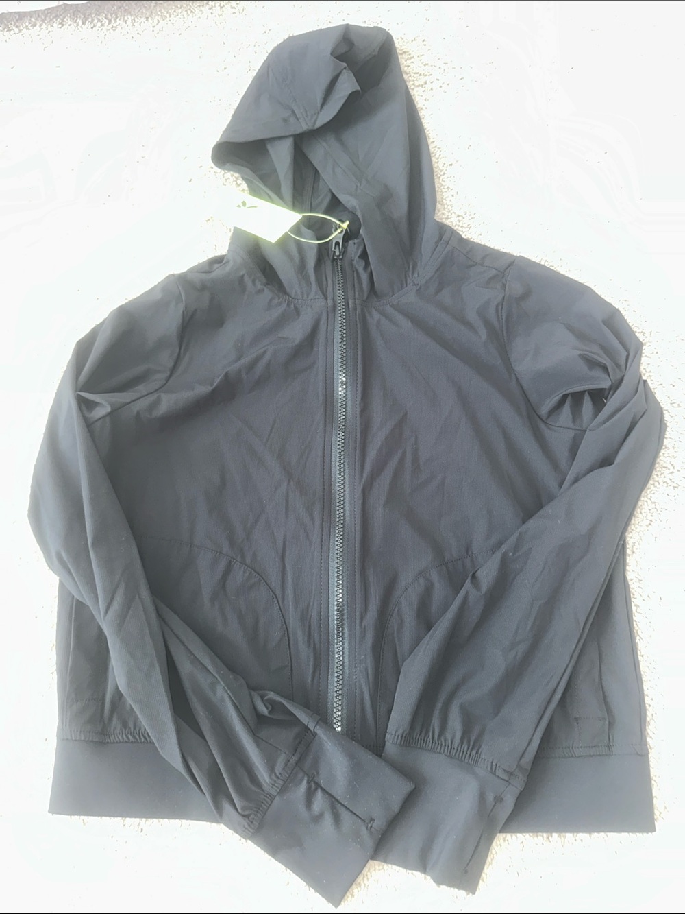 Target Black Hooded Windbreaker Jacket